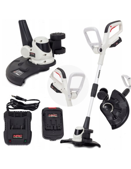 Lekka podkaszarka akumulatorowa z teleskopowym drążkiem NAC TB18-B15-S + akumulator z ładowarką 5907510485264