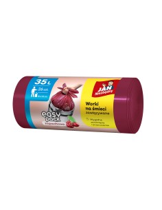 Wiśniowe zapachowe worki na śmieci Easy Pack Jan Niezbędny 35 L, 26 szt. 5900536357973 2