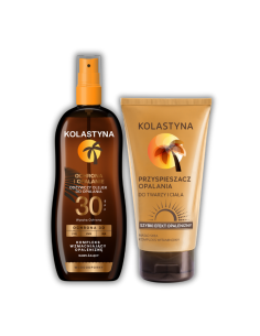 Przyspieszacz opalania + Olejek do opalania SPF30 Kolastyna 5900536355443