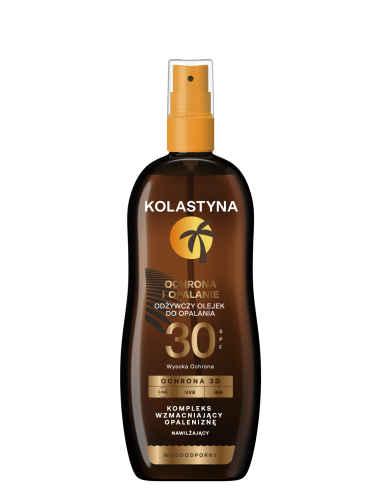 Turboprzyspieszacz opalania + Olejek do opalania SPF30 Kolastyna 5900536355443 3