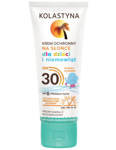 Emulsja do opalania dla dzieci i niemowląt SPF30 125 ml + Krem  dla dzieci SPF30 75 ml Kolastyna 5900536357201 3