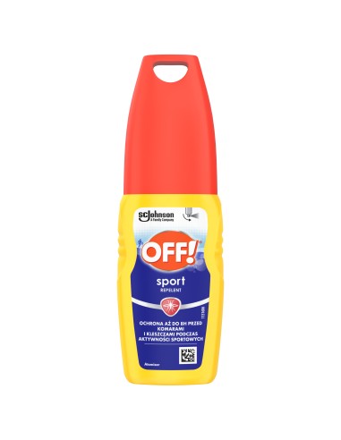 Spray odstraszający komary i kleszcze z atomizerem OFF! Sport 3x100 ml 5905718981427 7