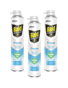 Aerozol zamrażający owady biegające Raid Essentials Freeze Spray 3x350 ml 5000204244281