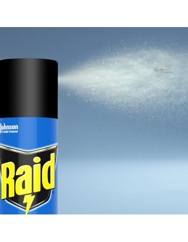 Skuteczny spray przeciw owadom latającym w aerozolu Raid Max 3x300ml 5000204581126 6