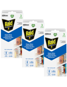 Feromonowa pułapka na mole spożywcze Raid Essentials 3x3 szt. 5905718981335