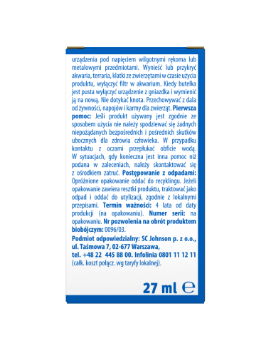 Bezzapachowy płyn do elektrycznego urządzenia owadobójczego Raid, 3 x 45 nocy 5905718981250 3