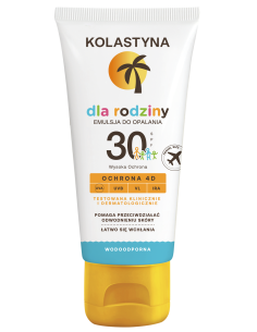 Wodoodporna emulsja do opalania dla całej rodziny SPF30 Kolastyna 2x250 ml 5900536355337 2