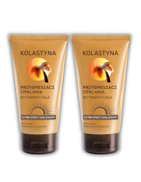 Szybkoschnący przyspieszacz opalania Kolastyna 2x150 ml 5900536345055