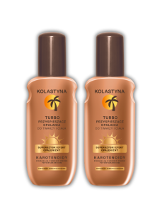 Szybkoschnący turboprzyspieszacz opalania Kolastyna 2x150 ml 5900536355474