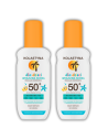 Ochronny spray na słońce dla dzieci dla skóry wrażliwej SPF50+ Kolastyna 2x150 ml