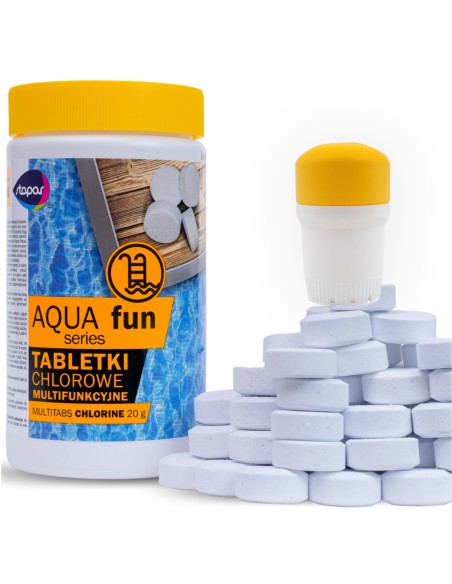 Multifunkcyjne tabletki chlorowe Stapar 1kg - Chemia basenowa Multifunkcyjne tabletki chlorowe Stapar 1kg 5902349681191