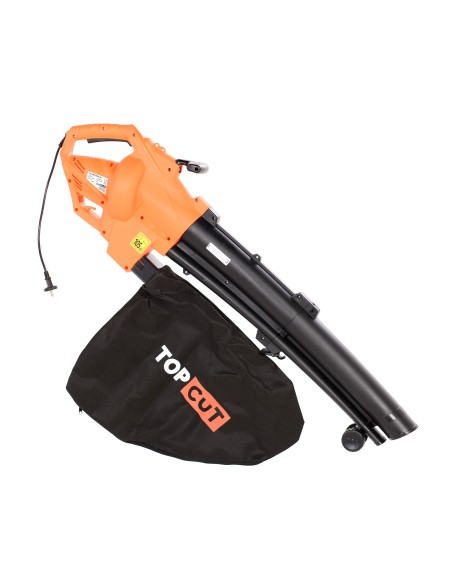 Elektryczny odkurzacz, dmuchawa do liści z rozdrabniaczem 3w1 TOP CUT  TC-DE3500-W, 3500 W 5905842513440 2