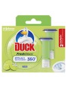 Zapas krążków do toalety o zapachu limonkowym Duck Fresh Discs 2x36ml