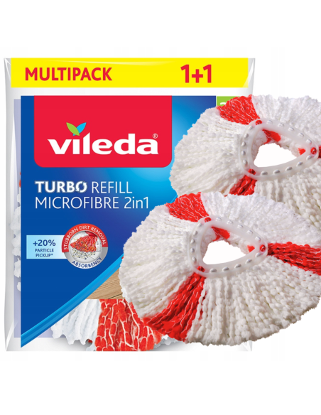 Wkład do mopa obrotowego Vileda TURBO 2w1, 2 szt. 4023103198227