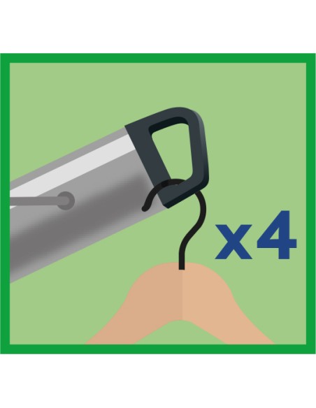 Obrotowa suszarka zewnętrzna do ogrodu Vileda Sun Lift 50 4023103228504 4