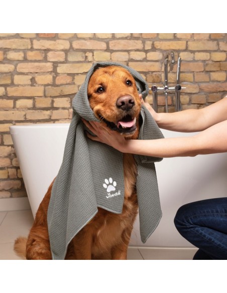 Ręcznik z mikrofibry dla psa i kota rozmiar M Vileda Pet Pro, 45x70 cm 4023103240247 5