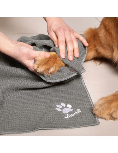 Ręcznik z mikrofibry dla psa i kota rozmiar M Vileda Pet Pro, 45x70 cm 4023103240247 6