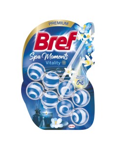 Owocowa zawieszka do WC z domieszką eukaliptusa Bref Wellness Vitality 2x50g 9000101587524