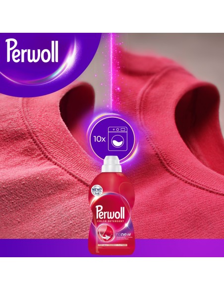 Zestaw 2 płynów do prania ubrań kolorowych Perwoll Renew Color 4L 80 prań + GRATIS 9000101810479 2