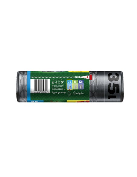 Worki na śmieci Jan Niezbędny 3x Magnum Flex & Strong 35L + 2x Easy Pack wiśniowe 35 L (97 worków)) 5905718981526 5