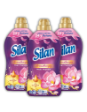 3x Zmiękczający płyn do płukania tkanin Silan Aromatherapy Magic Magnolia 3x 1364 ml 186 prań