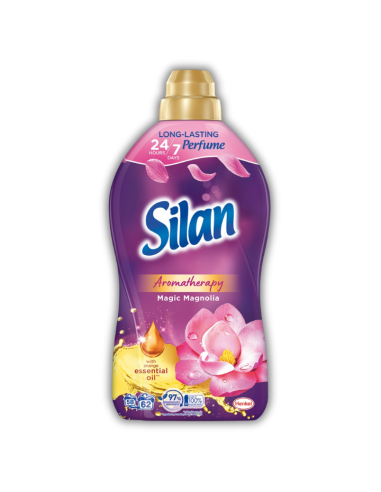 3x Zmiękczający płyn do płukania tkanin Silan Aromatherapy Magic Magnolia 3x 1364 ml 186 prań 9000101581478 2