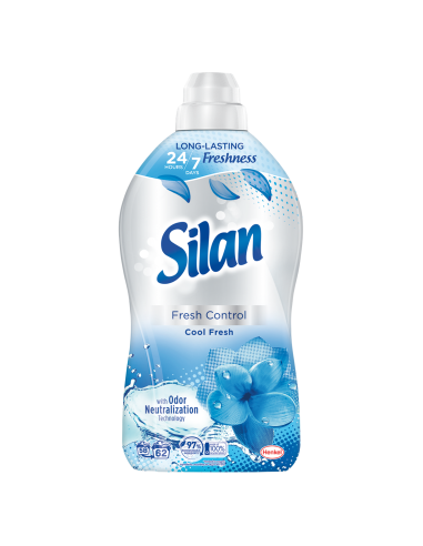 Zestaw 4 płynów do płukania Silan Fresh Control + Frangipani + Magnolia + Jungle 4x 1364 ml 248 prań 9000101581478 2