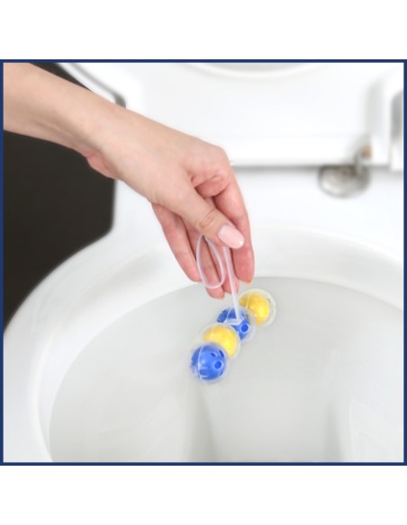 Duży zestaw zawieszek do WC Bref Power Aktiv Lemon 6x50g + Bref Power Aktiv Pine 6x50g - Zawieszki i krążki do WC Duży zestaw zawieszek do WC Bref Power Aktiv Lemon 6x50g + Bref Power Aktiv Pine 6x50g 9000101591965 7