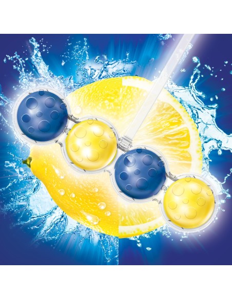3x Cytrynowe kostki toaletowe Bref Power Aktiv Soczysta 12x50g 9000101309485 2