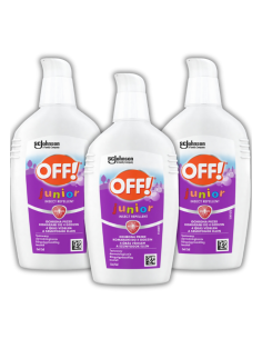 Skuteczny repelent na komary w żelu dla dzieci powyżej 2. roku życia OFF! Junior Gel 3x100 ml 5905718981380