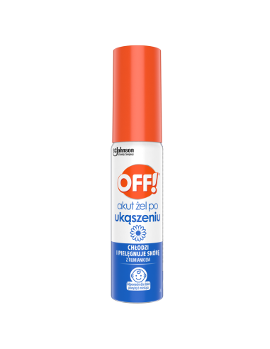 Ochronny zestaw aerozoli OFF! Spray na komary 3x100ml + Żel na ukąszenia Akut 25ml 5905718981083 11