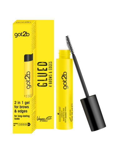 Szybkoschnący żel do stylizacji brwi i włosów got2b Glued4brows, 16 ml - Gumy, żele do włosów, pasty modelujące