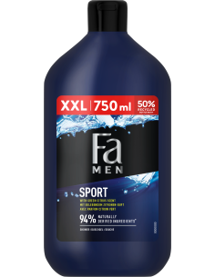 Cytrusowy żel pod prysznic dla mężczyzn Fa Men Sport 750 ml 5201143728942