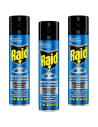 Owadobójczy spray  przeciw muchom, komarom, osom i innym owadom latającym Raid 3x 400 ml