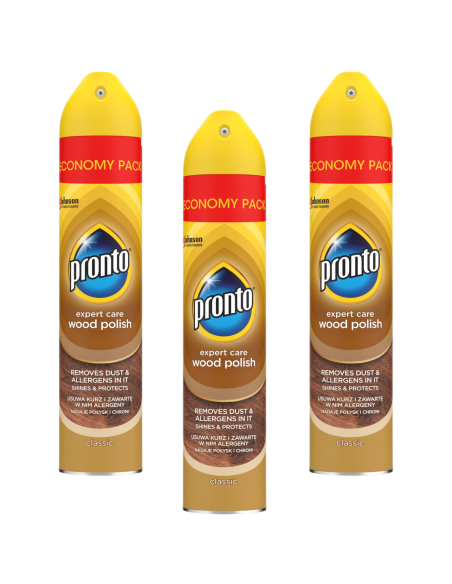 Spray do mebli drewnianych Pronto® Expert Care Classic 3x 300 ml 5000204922547
