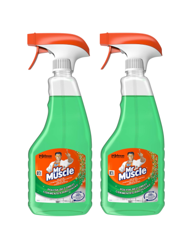 Płyn do czyszczenia szyb i powierzchni szklanych Mr Muscle®, 2x500 ml - Płyny do mycia okien