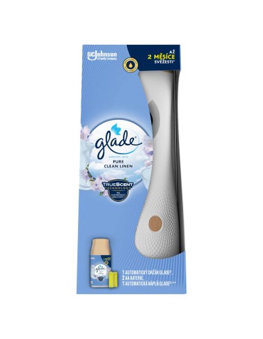 Automatyczny odświeżacz powietrza Glade® automatic spray - Pure Clean Linen + zapas 5000204073836 2