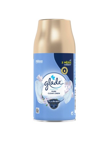 Automatyczny odświeżacz powietrza Glade® automatic spray - Pure Clean Linen + zapas 5000204073836 6