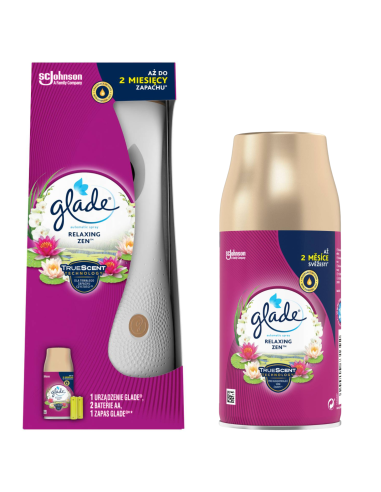 Automatyczny odświeżacz powietrza Glade® automatic spray Relaxing Zen + zapas - Odświeżacze automatyczne