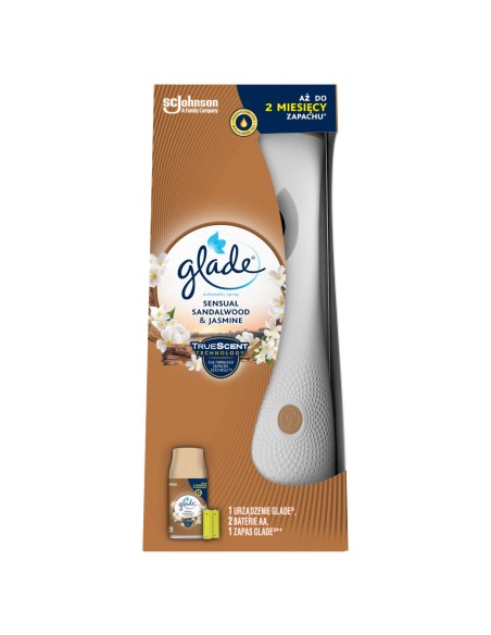 Automatyczny odświeżacz powietrza Glade® automatic spray - Sensual Sandalwood & Jasmine + zapas 5000204073232 2