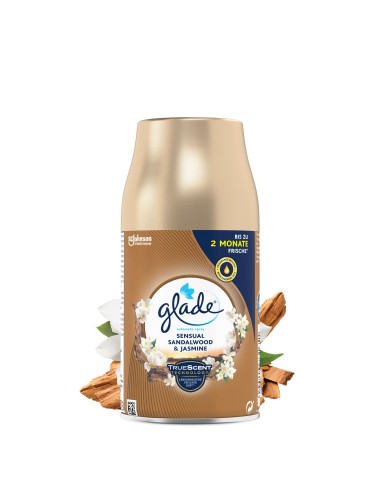 Zapas Glade® automatic spray - Sensual Sandalwood & Jasmine, 3x269 ml 5000204731996 5