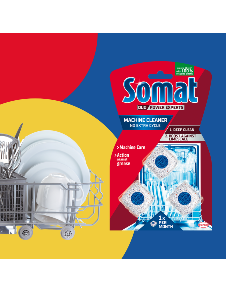 Tabletki do czyszczenia zmywarki SOMAT Machine Cleaner 9x 20g 9000100999786 2