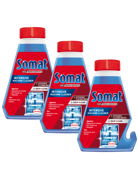 Intensywny środek do czyszczenia zmywarki SOMAT machine care 3x 250 ml 90003714