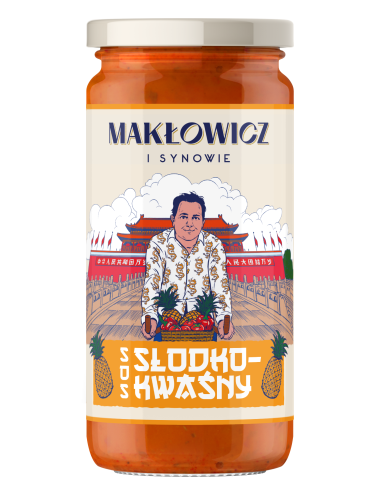 Azjatyckie sosy zestaw Makłowicz i Synowie, 4x 400 g 5905644030480 5