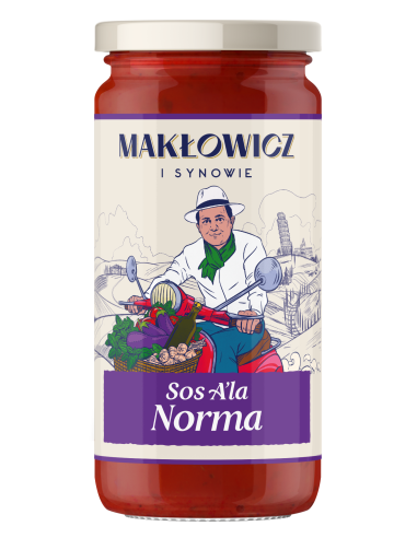 Włoskie sosy zestaw - Makłowicz i Synowie, 4x 400 g 5905644030510 2