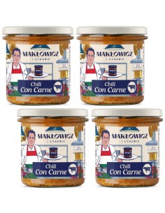 Meksykańskie dania gotowe Makłowicz i Synowie, 4x Chili Con Carne 330 g 5905644030268