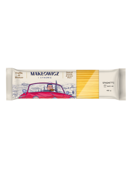 Zestaw makaronów z semoliny z pszenicy durum Makłowicz i Synowie, 5x 400 g - Makarony Zestaw makaronów z semoliny z pszenicy durum Makłowicz i Synowie, 5x 400 g 5905644030220 2