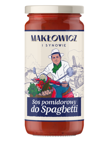 Duży zestaw sosów Makłowicz i Synowie 3x Sos Spaghetti + 3x Sos A'la Amatriciana 5905644030367 2