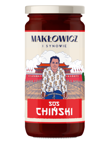 Zestaw sosów kuchni chińskiej Makłowicz i Synowie 3x sos słodko-kwaśny 400 g + 3x sos chiński 400 g 5905644030381 3