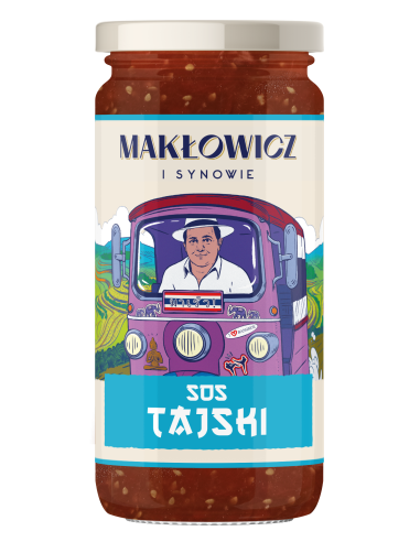 Zestaw Azjatycki Makłowicz i Synowie, mix sosów 4x 400g + butter chicken 1x 330 g 5905644030343 4